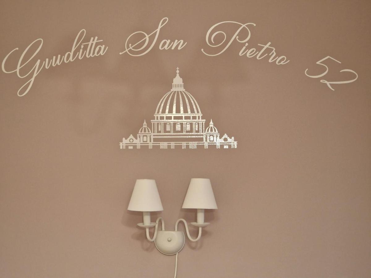 Giuditta San Pietro 52 Loft Roma Exterior foto
